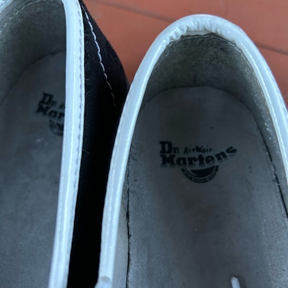 Dr Martens skull slip ons canvas shoes. Sz 37 (6) - Picture 7 of 8